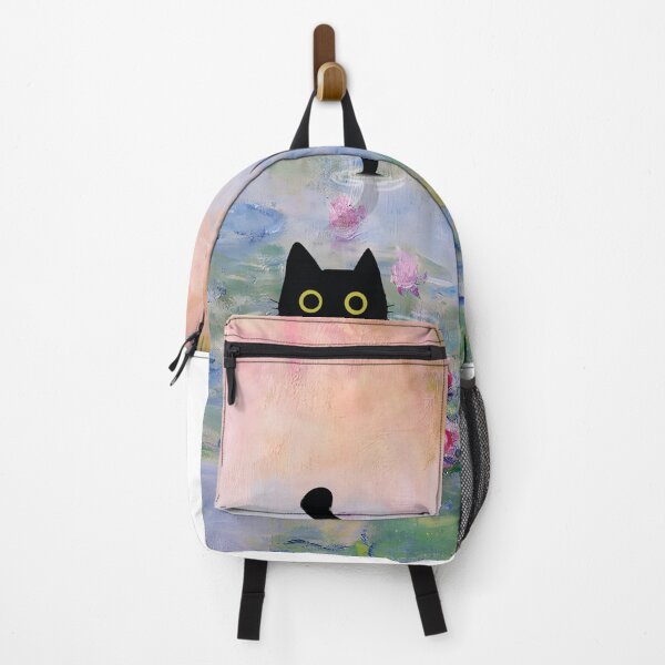 Item preview, Cat Print Monet Waterlily designed and sold by PurrfectHome.