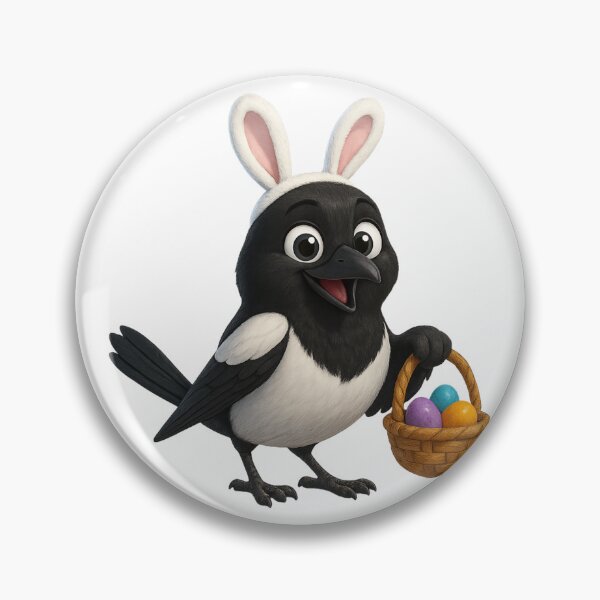 Item preview, Easter Eurasian Magpie designed and sold by Sillytoe.