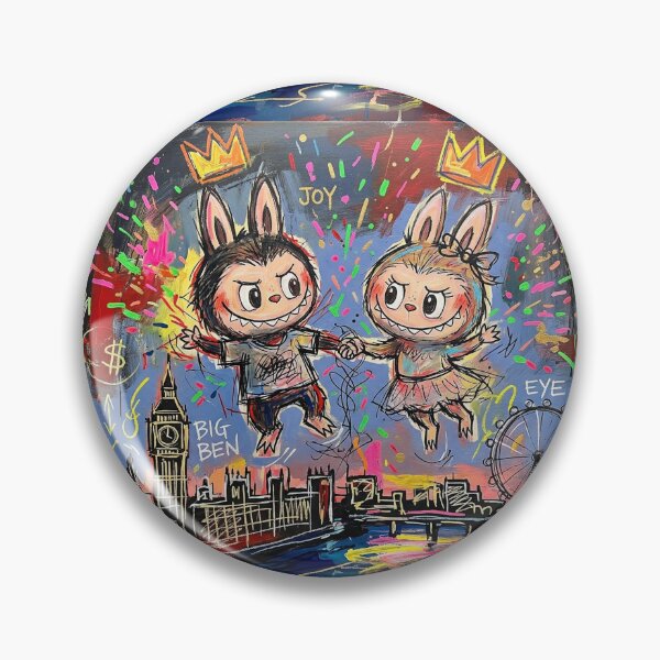 Item preview, Labubu lovers in flight. designed and sold by Natalia-Vlad.