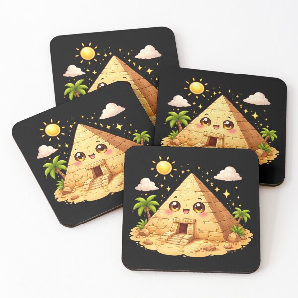 Item preview, Egypt Pyramid Kawaii designed and sold by redsharkuk.