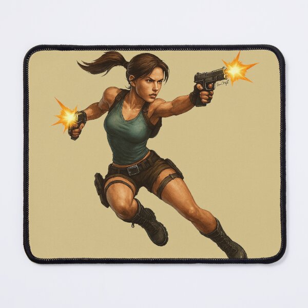 Item preview, Lara Croft action shooter - Tomb Raider designed and sold by Its-Oldn-Rusty.