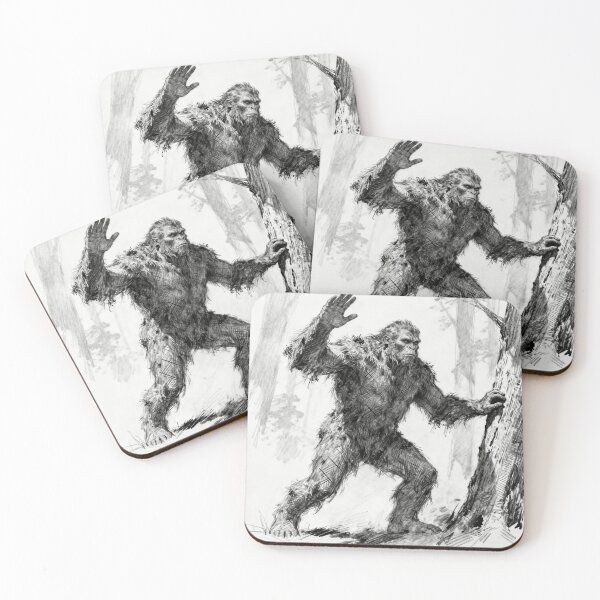Item preview, Bigfoot drawing designed and sold by T's&such.
