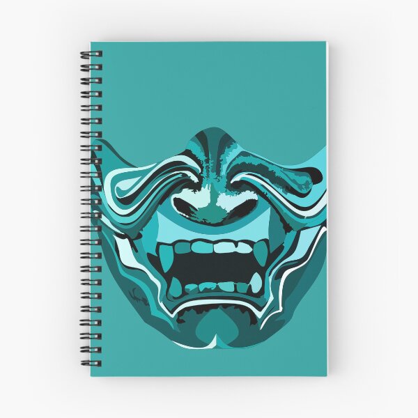 Item preview, Light blue shogun mask designed and sold by BLUEiceberg.