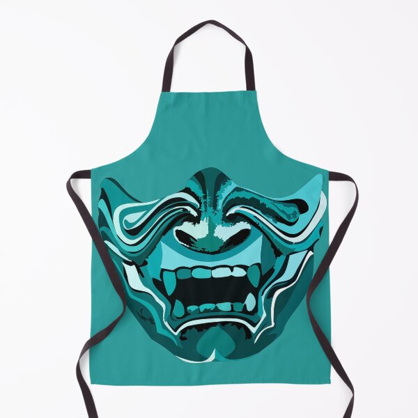 Item preview, Light blue shogun mask designed and sold by BLUEiceberg.