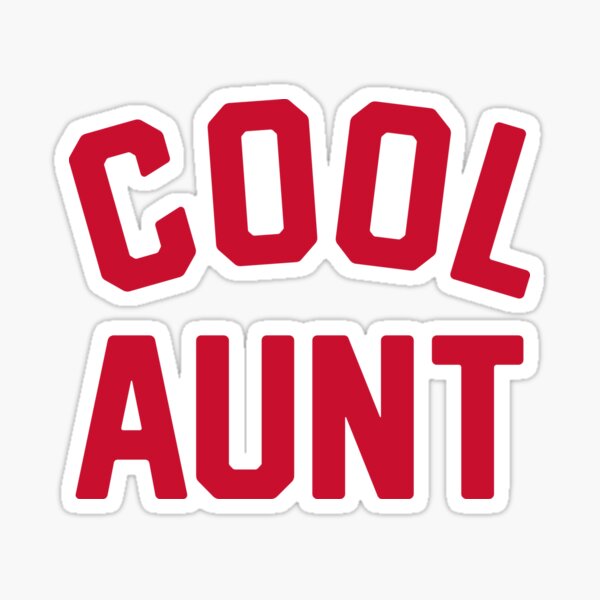 Cool Aunt #1 Sticker
