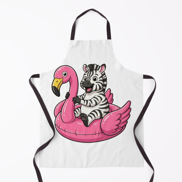 Item preview, Cute Zebra on Pink Flamingo Pool Float designed and sold by k3rstman1.