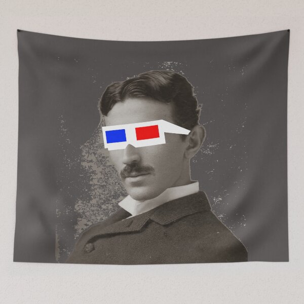 Item preview, Nikola Tesla 3D designed and sold by BLUEiceberg.