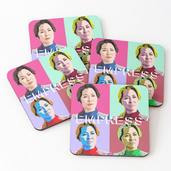 Item preview, Georgiou Empress Pop art Quad designed and sold by Lost Waters of Enceladus.