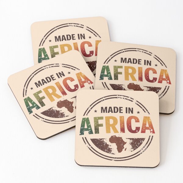 Item preview, Made in Africa Afro Pride Bold Stamp Style Design designed and sold by The Melanic.