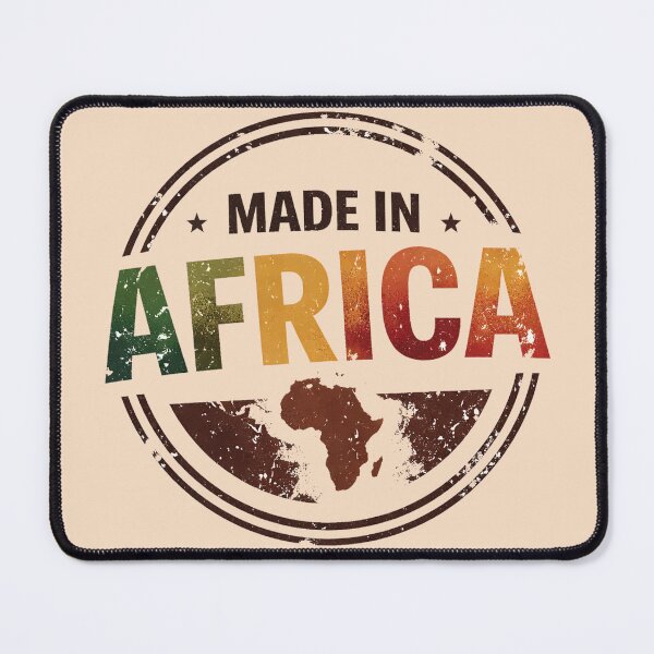 Item preview, Made in Africa Afro Pride Bold Stamp Style Design designed and sold by The Melanic.