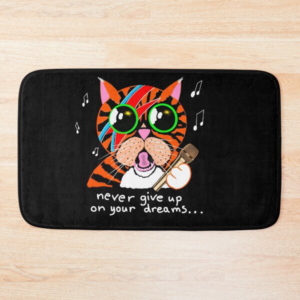 Item preview, Dreamer Cat with Lightning Bolt – Music Lover by Sarnia de la Mare designed and sold by Tale Teller Club.