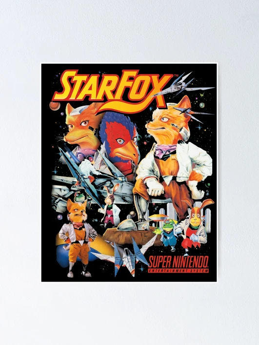 スターフォックス　B2 ポスター fposter,x_small,wall_texture,