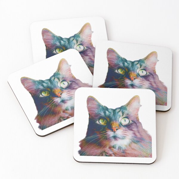 Item preview, Psychedelic Cat designed and sold by MageMocha.