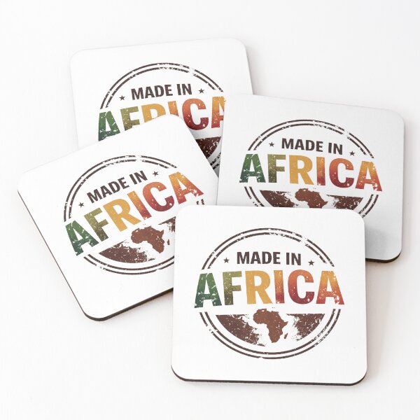 Item preview, Made in Africa Afro Pride Bold Stamp Style Design designed and sold by The Melanic.