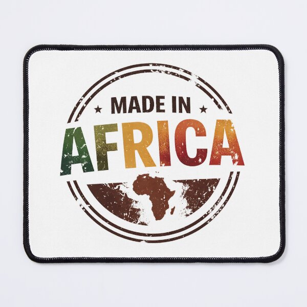 Item preview, Made in Africa Afro Pride Bold Stamp Style Design designed and sold by The Melanic.