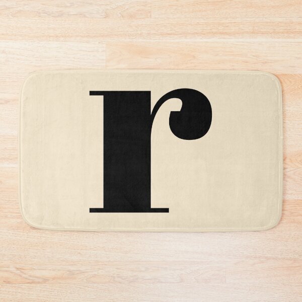 Item preview, Letter R Monogram Phone Case Aesthetic Gift for Her, Elegant Script Letter R Blanket Cozy Gift for Mom, Letter R Monogram Journal Graduation Gift for Girls, Minimalist Letter R Pillow Home Decor designed and sold by Noe Mill.