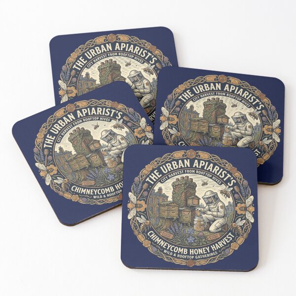 Item preview, The Urban Apiarist: Chimneycomb Honey Harvest Vintage Label designed and sold by FarDesign.