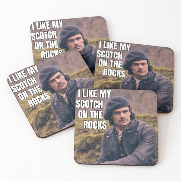 Item preview, Brian Fraser Scotch On The Rocks Outlander designed and sold by spookyvampire.