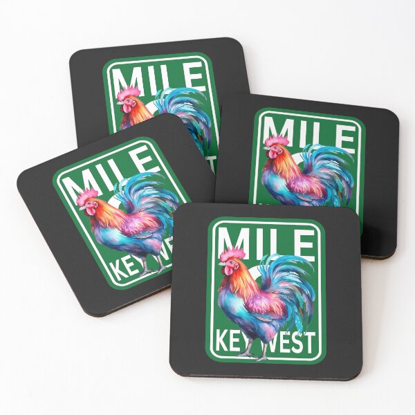 Item preview, Key West  rooster and mile highway marker 0 florida designed and sold by erozzz.