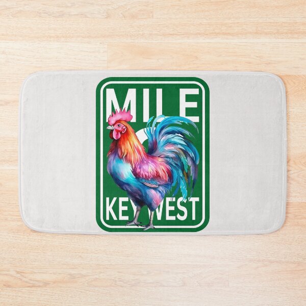 Item preview, Key West  rooster and mile highway marker 0 florida designed and sold by erozzz.