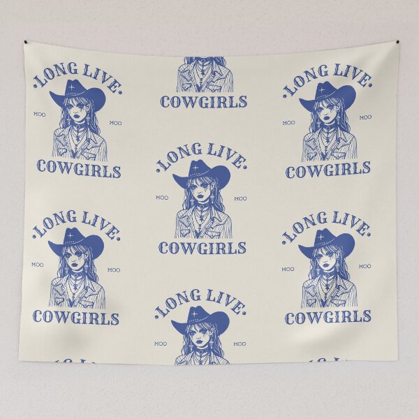 Item preview, long live cow girls designed and sold by Nuruddeen Art Store.