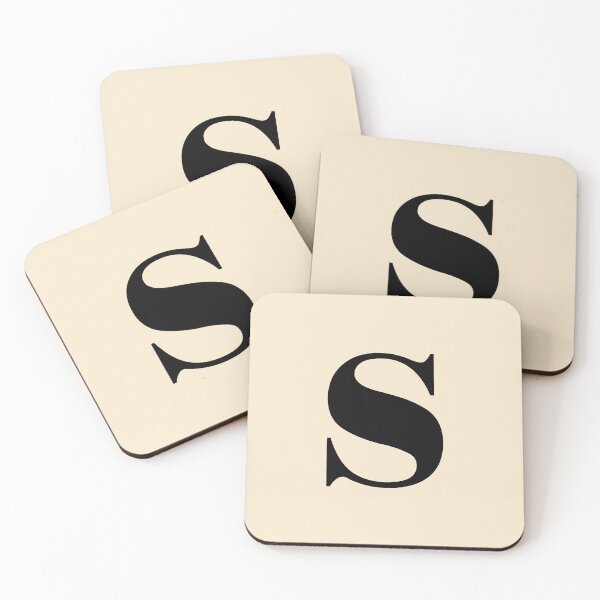 Item preview, Letter S Monogram Phone Case Aesthetic Gift for Her, Elegant Script Letter S Blanket Cozy Gift for Mom, Letter S Monogram Journal Graduation Gift for Girls, Minimalist Letter S Pillow Home Decor designed and sold by Noe Mill.