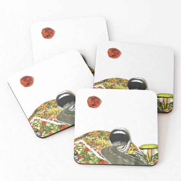 Item preview, Floral hills and road to inside  designed and sold by ForestandShadow.