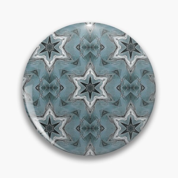 Item preview, Groovy Boho Retro Star Pattern in Teal designed and sold by Artistestella.