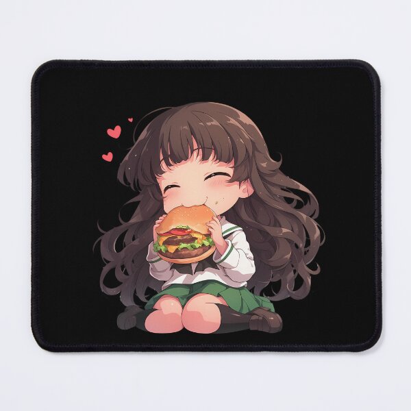 Item preview, Shiho Nishizumi Girls und Panzer Chibi Burger Calm designed and sold by earlobejerk.