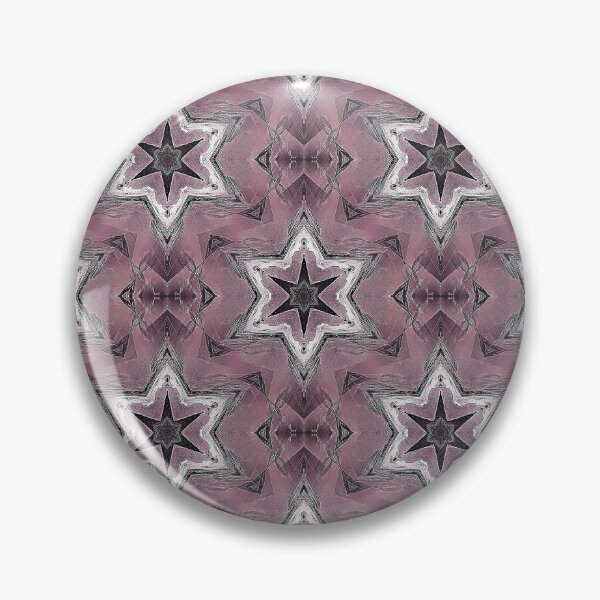 Item preview, Groovy Boho Retro Star Pattern in Burgundy designed and sold by Artistestella.