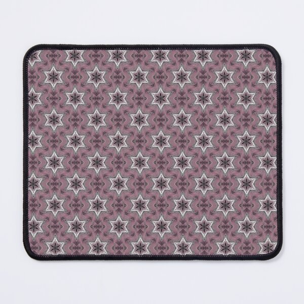 Item preview, Groovy Boho Retro Star Pattern in Burgundy designed and sold by Artistestella.