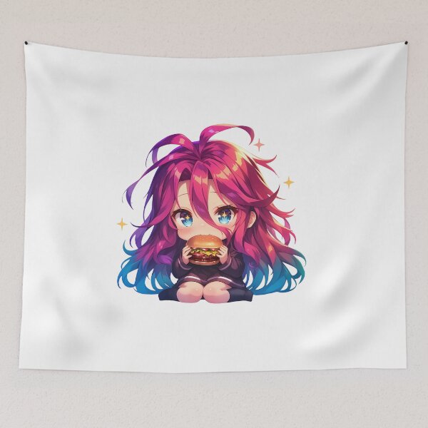 Item preview, Stephanie Dola No Game No Life Chibi Burger Mood designed and sold by earlobejerk.
