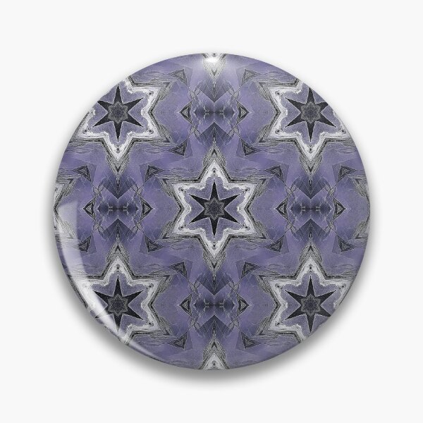 Item preview, Groovy Boho Retro Star Pattern in Purple designed and sold by Artistestella.