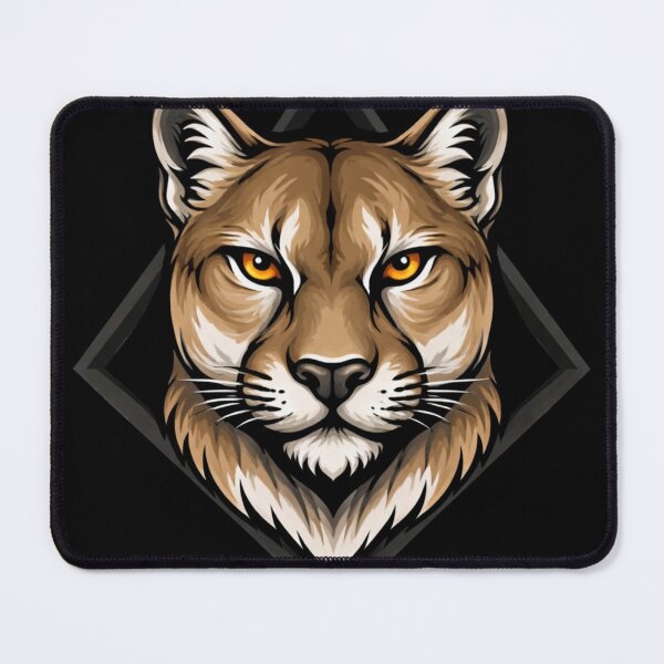 Item preview, Majestic Cougar Face – Geometric Wild Animal Art | Fierce Predator Design designed and sold by Prestige Parlor.