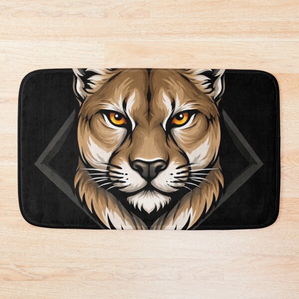 Item preview, Majestic Cougar Face – Geometric Wild Animal Art | Fierce Predator Design designed and sold by Prestige Parlor.