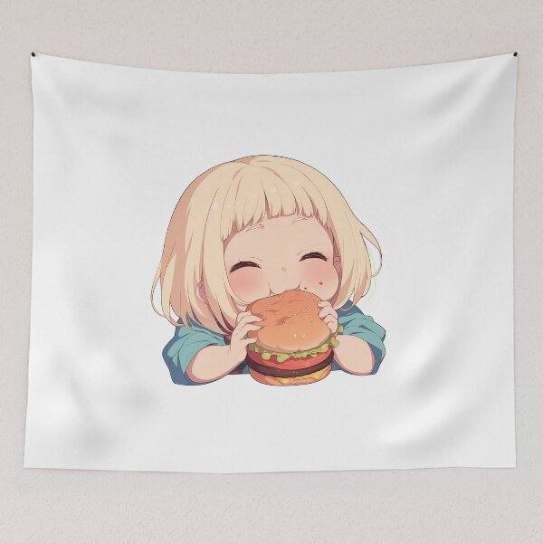 Item preview, Shiemi Moriyama Blue Exorcist Chibi Burger Sweet designed and sold by earlobejerk.