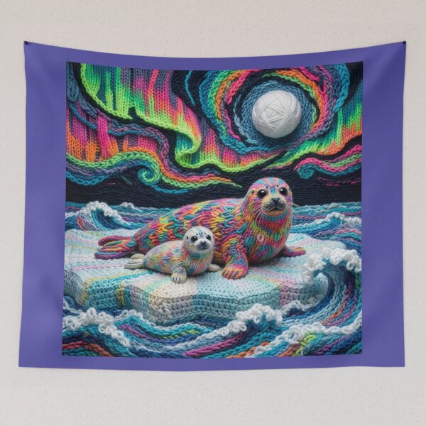Item preview, Yarn Seals on Yarn Ice Float designed and sold by Tridentulus.