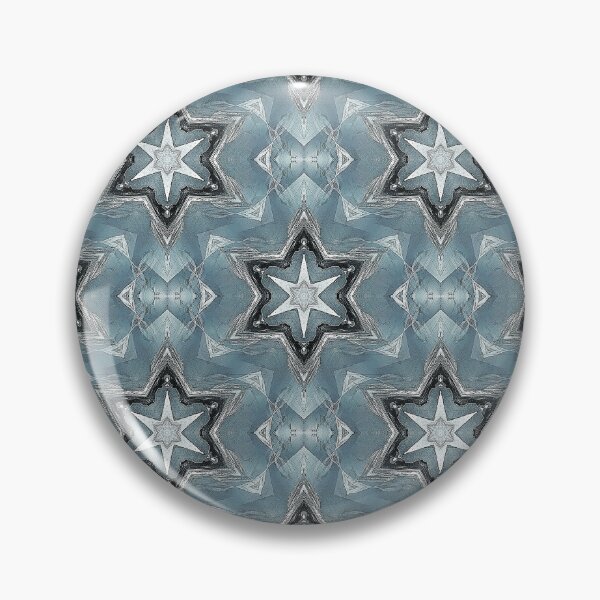 Item preview, Groovy Boho Retro Star Pattern in Blue designed and sold by Artistestella.