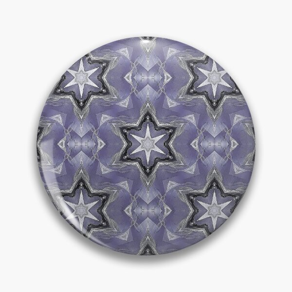 Item preview, Groovy Boho Retro Star Pattern in Purple designed and sold by Artistestella.