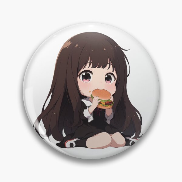 Item preview, Miko Iino Kaguya Sama Love Is War Chibi Kawaii Smile designed and sold by earlobejerk.