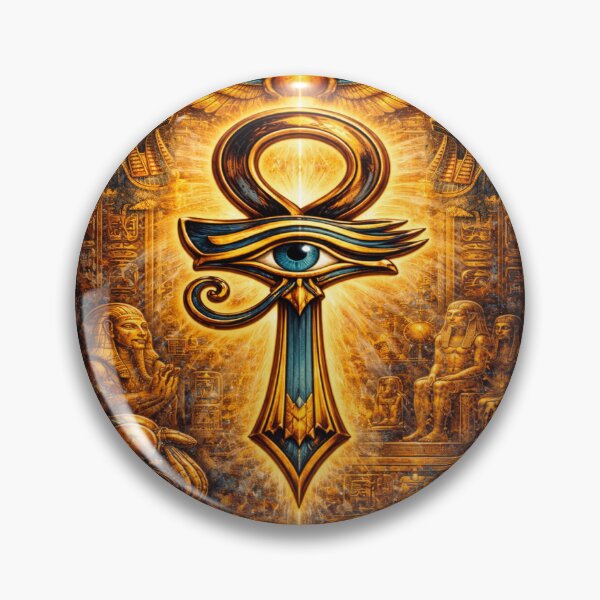 Item preview, Eye of Horus, egyptian aesthetic, ancient egypt art, protection symbol, Horus designed and sold by GulfSignature.
