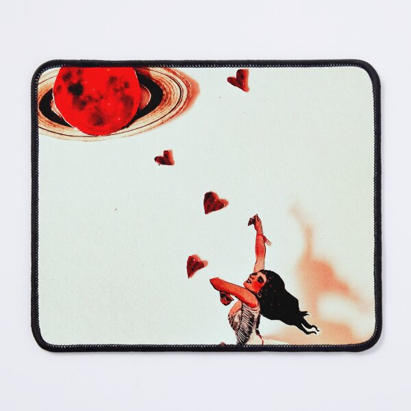 Item preview, Woman throwing love at the universe designed and sold by ForestandShadow.