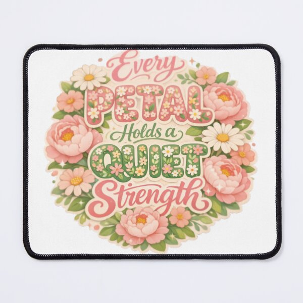 Item preview, Floral Affirmation of Inner Strength designed and sold by Mindful56.
