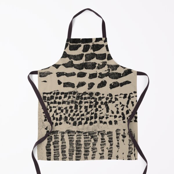 Item preview, Three Grains Textured Monoprint - Dove + Coal designed and sold by Irene Estelle.