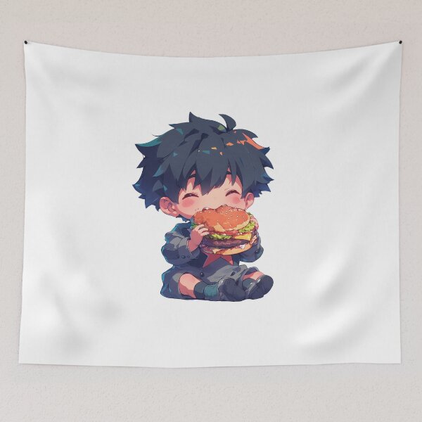 Item preview, Hiro Darling in the Franxx Chibi Kawaii Burger Moment designed and sold by earlobejerk.