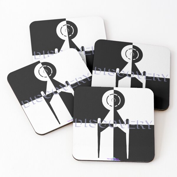 Item preview, Discovery black n white Pop Quad designed and sold by Lost Waters of Enceladus.