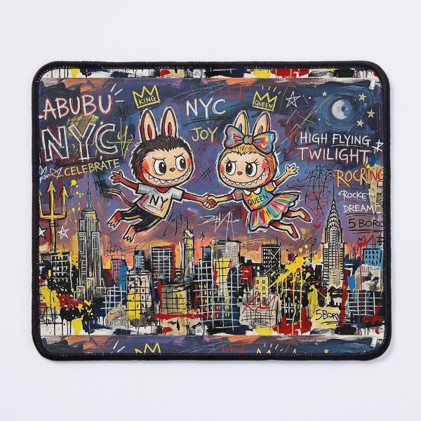 Item preview, Labubu lovers in flight. designed and sold by Natalia-Vlad.