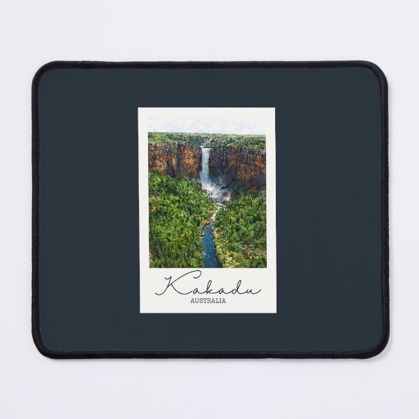 Item preview, Kakadu Twin Falls - Vintage Souvenir designed and sold by twentytwo ART souvenir designs.
