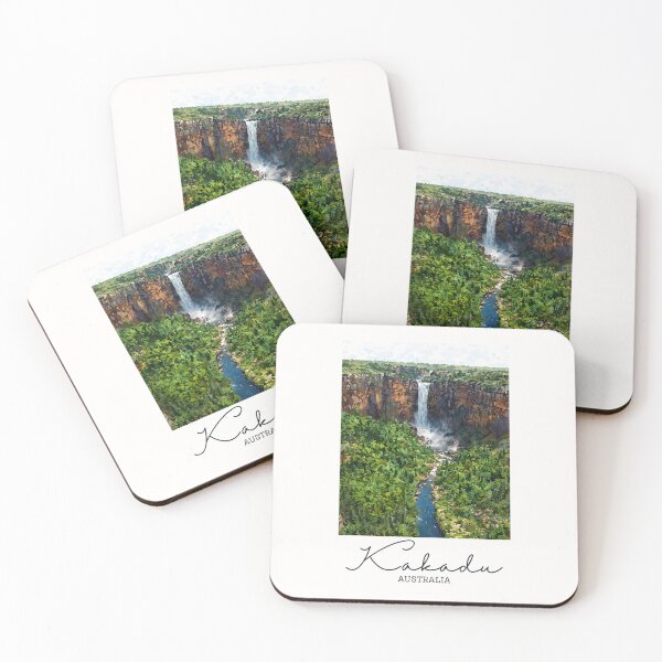 Item preview, Kakadu Twin Falls - Vintage Souvenir designed and sold by twentytwo ART souvenir designs.