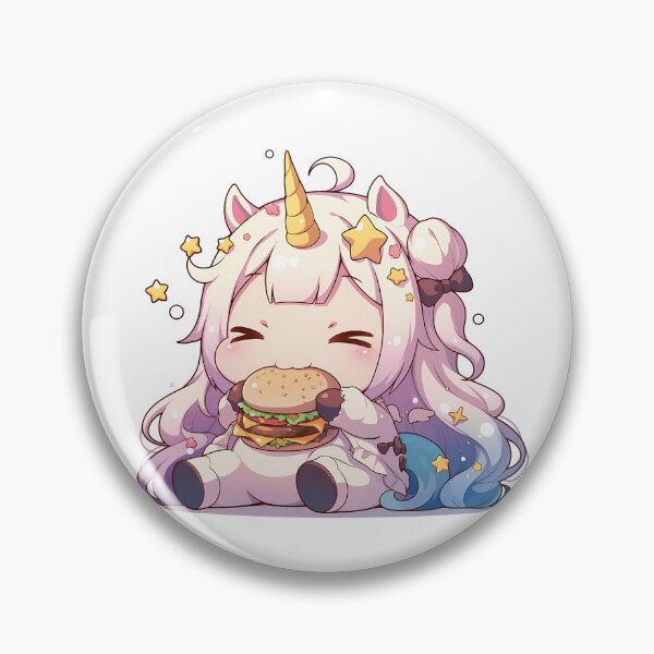 Item preview, Unicorn Azur Lane Chibi Burger Gentle Mood designed and sold by earlobejerk.